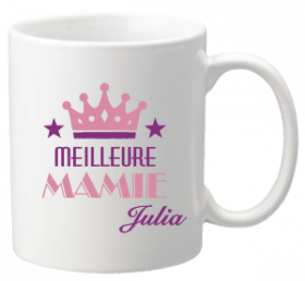 .Mug Meilleure Mamie Mod.70 - Cadeau personnalise personnalisable - 1