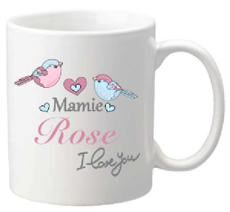 .Mug I love you Mamie Mod.71 - Cadeau personnalise personnalisable - 1
