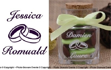 .Encrier - Modèle Alliances - Cadeau personnalise personnalisable - 1 .Encrier - Modèle Alliances - Cadeau personnalise personnalisable - 1