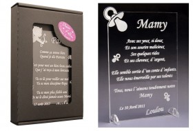 Poème Mamy - Mod. Tototte - Cadeau personnalise personnalisable - 1