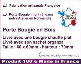 Porte Bougie personnalisable Maman adorée (mod8) - Cadeau personnalise personnalisable - 4