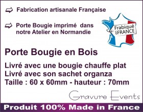 Porte Bougie personnalisable Ma Maîtresse Chérie (mod9) - Cadeau personnalise personnalisable - 4