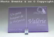 Marque place carte postale timbre personnalise personnalisable - theme voyage -decoration table mariage anniversaire - 8