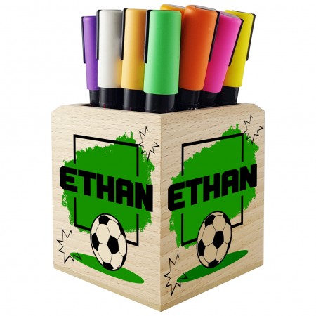 Cadeaux de Classe  12 x Crayons HB Motifs Football