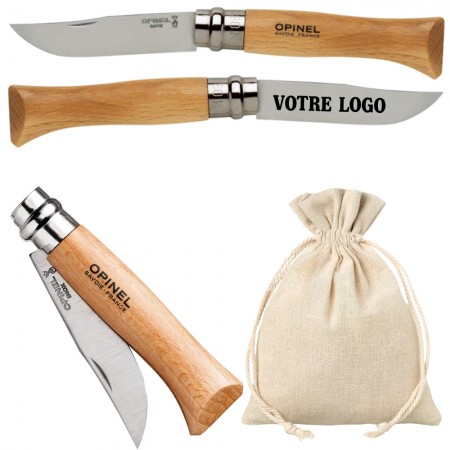 Opinel avec Logo - Cadeau personnalise personnalisable - 1