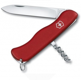 Couteau Suisse Victorinox - Alpiner Tire Bouchon Rouge - Cadeau personnalise personnalisable - 1