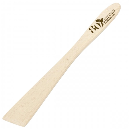 Spatule de cuisine en bois - Logo Normandie 80e Anniversaire - Cadeau personnalise personnalisable - 1