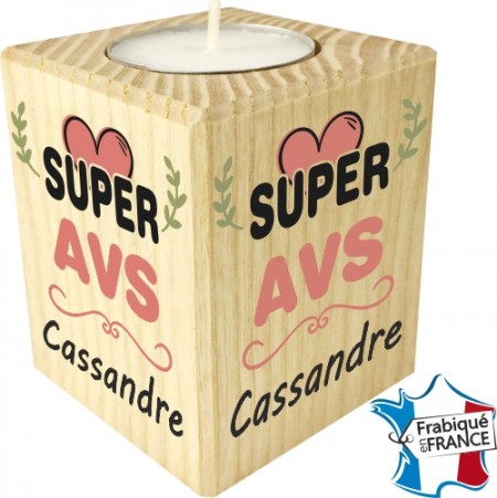 Bougie super AVS cadeau pour la kermesse