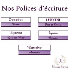 Polices d'écriture