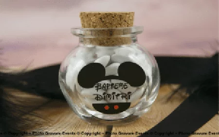 Bonbonnière - Modèle Mouse Garçon - Cadeau personnalise personnalisable - 1 Bonbonnière - Modèle Mouse Garçon - Cadeau personnalise personnalisable - 1