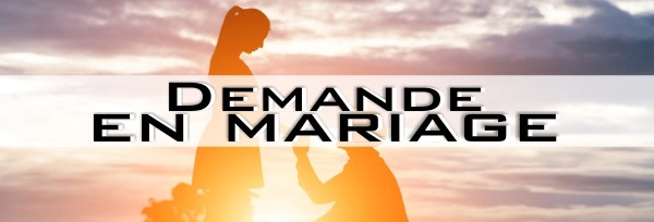 Cadeau Demande en Mariage