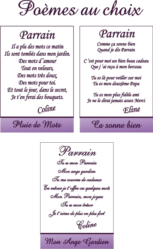 Poèmes Parrain Marraine Boîtes Cadeau Acrylique Communion Poèmes Parrain Et Marraine Sur Support Acrylique - Baptême Et Communion - 10,6x15,3 Cm Souvenir Parrainage Poèmes Parrain Marraine Boîtes Cadeau Acrylique Communion Poèmes Parrain Et Marraine Sur Support Acrylique - Baptême Et Communion - 10,6x15,3 Cm Souvenir Parrainage